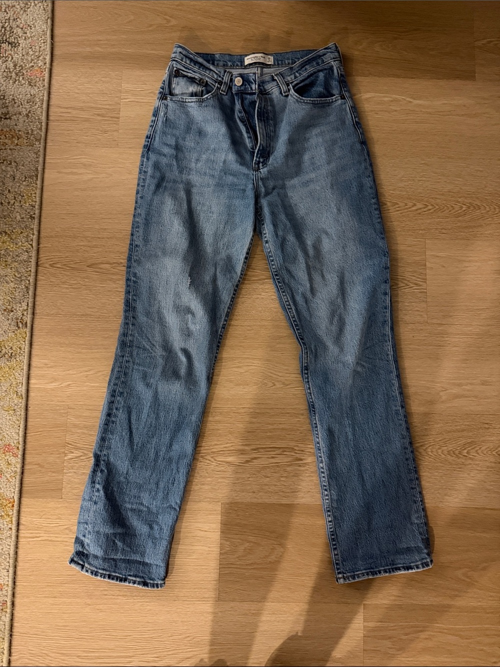 Abercrombie & Fitch Light Blue Straight Jeans